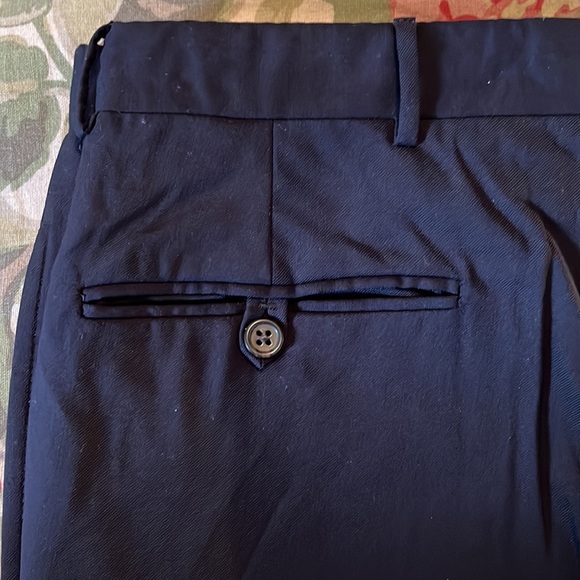 Vtg '01 RALPH LAUREN Size 36”W x 33”L Virgin Wool ExtraFine Pant Suspender Btn - Picture 10 of 16